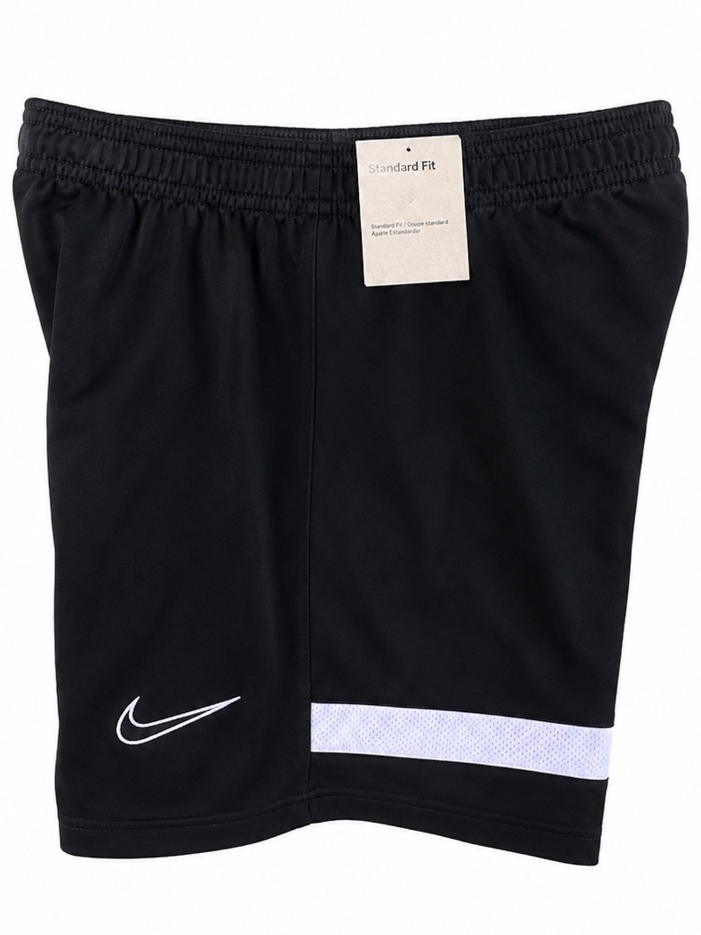 Nike Dri-FIT Youth Athletic FC Soccer Striker Shorts Black White Medium NWT